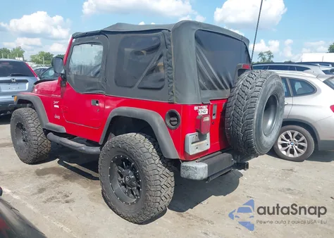 2002 Jeep Wrangler Sport from USA, damaged, VIN 1J4FA49S92P736622